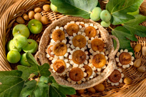 fig estrelas, an Algarve delicacy made with dried figs and almonds fig estrelas, an Algarve delicacy made with dried figs and almonds
